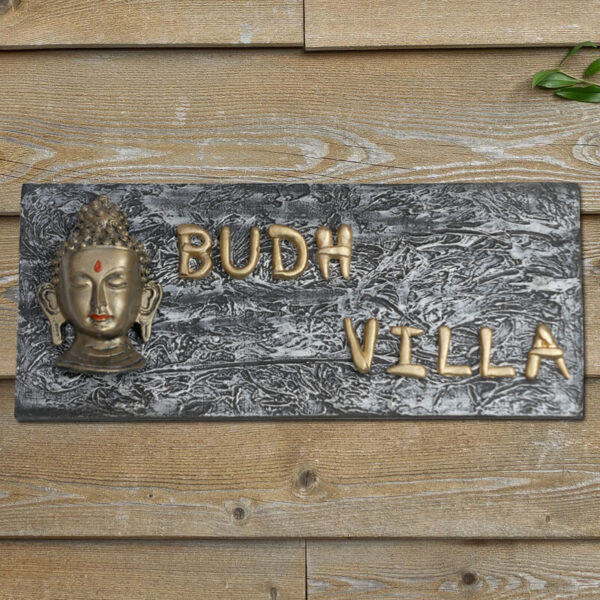 Buddha Brown Background Rectangle (7x16)